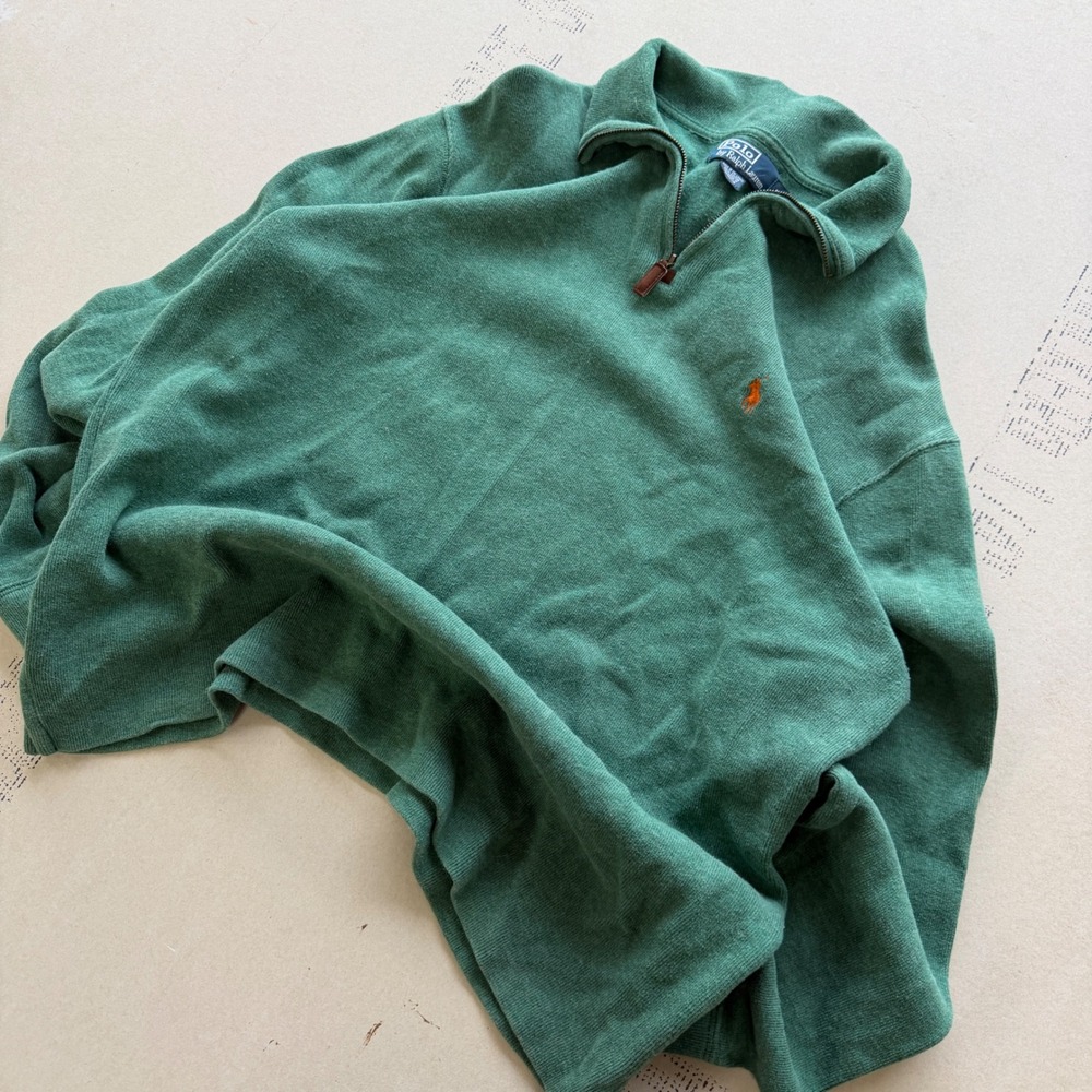 Y2K Polo Ralph Lauren Quarter Zip Sweater
